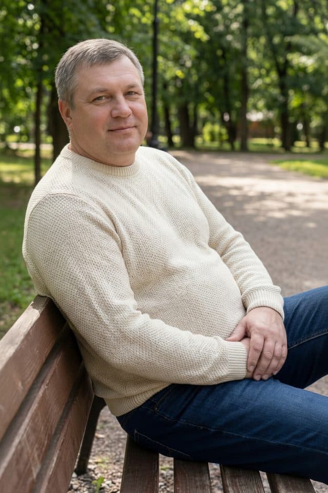 Мужчина · крупная фигура — до